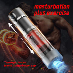 Best-Selling Electric Glans Trainer Male Masturbator TikTok Assisted Vagina for Penile Erection Erectile Dysfunction Training